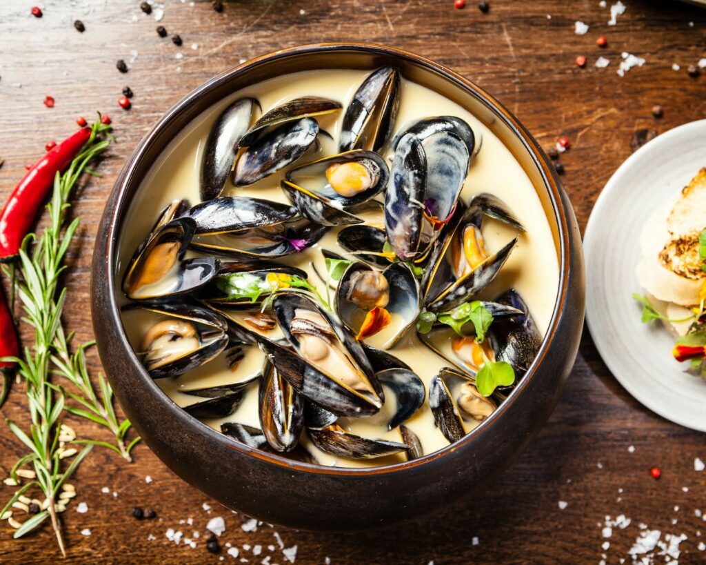 Moules à la charentaise